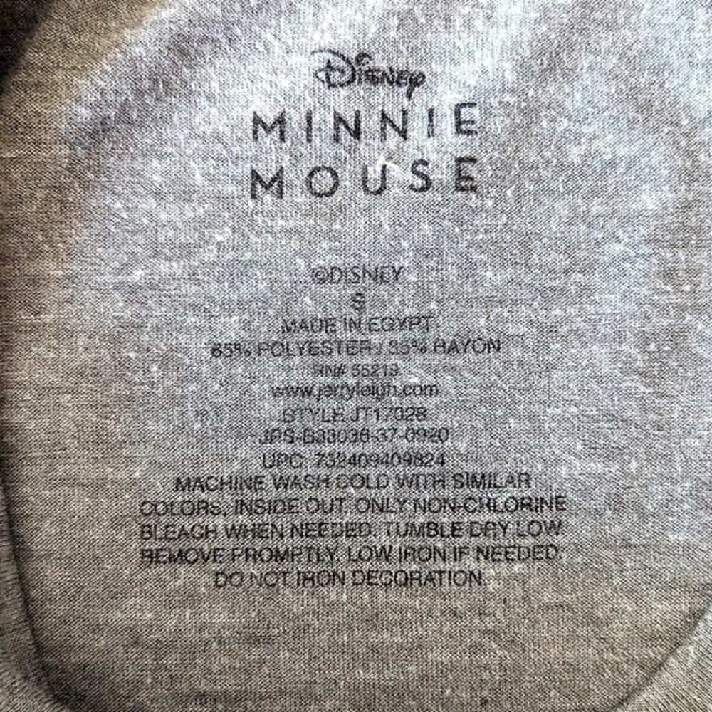 Disney Minnie‎ Mouse Holding Daisies Vintage Disney T-Shirt, Minnie Mouse Tee, S - Picture 5 of 8